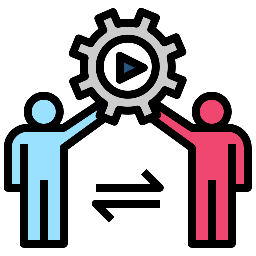 Cooperation free icon