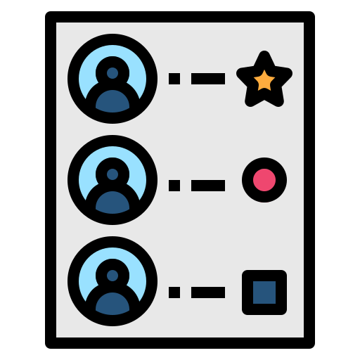 tabla de clasificación icono gratis