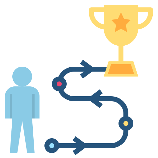 Misión icono gratis