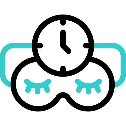 Sleeping mask free icon