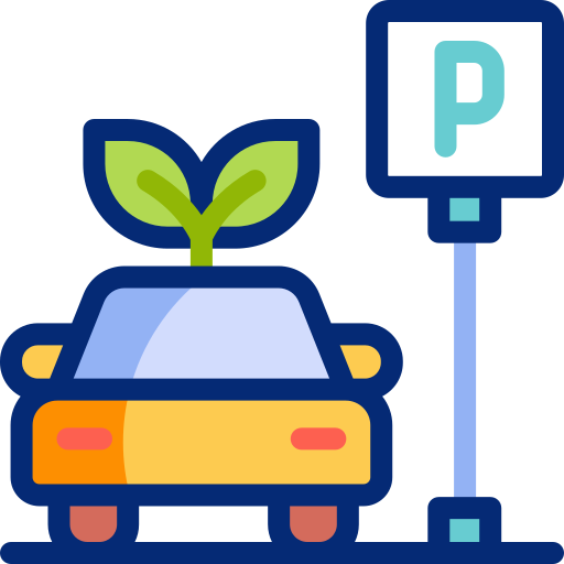 carro ecológico grátis ícone carro ecológico grátis ícone