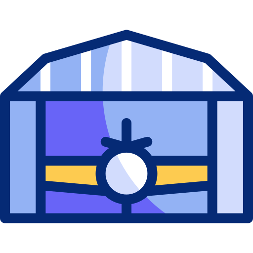 hangar icono gratis