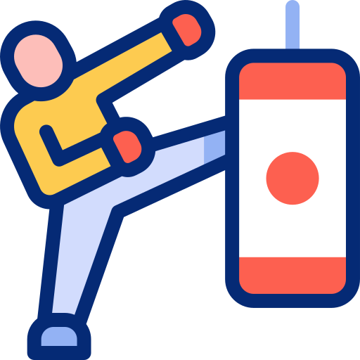 artes marciales icono gratis