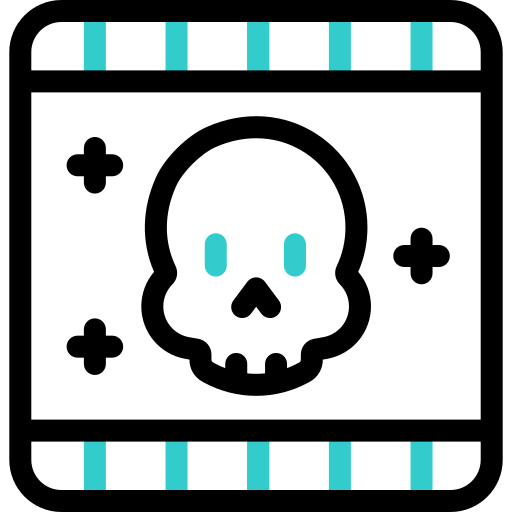 película de horror icono gratis