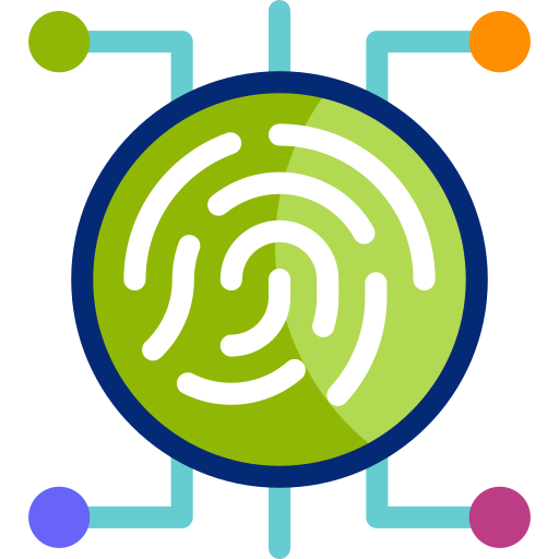 empreinte digitale Icône gratuit