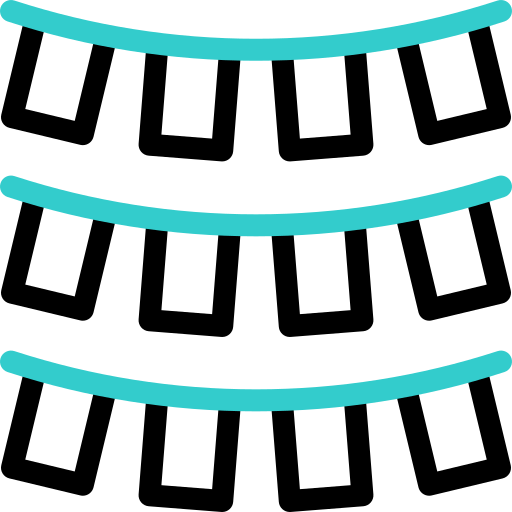 guirnalda icono gratis