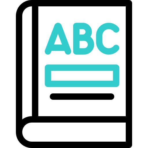 gramática icono gratis