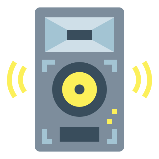 Altavoces icono gratis