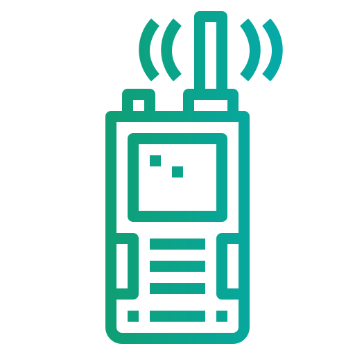 Walkie talkie icono gratis