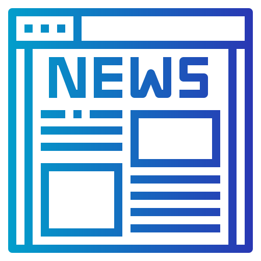 News Smalllikeart Gradient icon