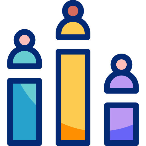 People chart free icon
