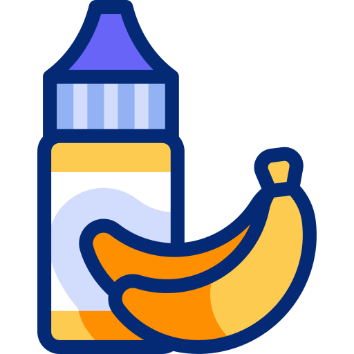 jugo de vapeo plátano icono gratis