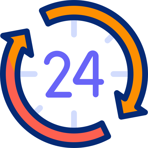 servicio 24 horas icono gratis servicio 24 horas icono gratis