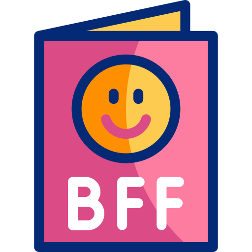cartão bff grátis ícone cartão bff grátis ícone