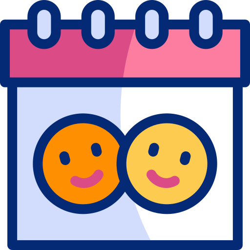 emoji de calendário grátis ícone