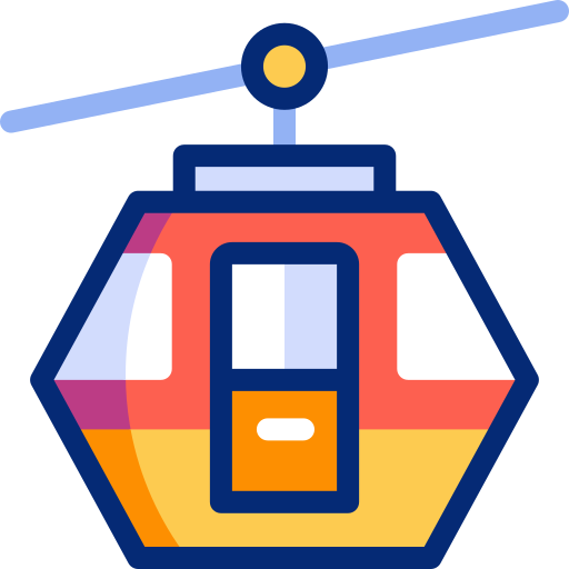 téléphérique Icône gratuit