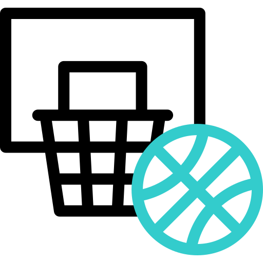 aro de baloncesto icono gratis