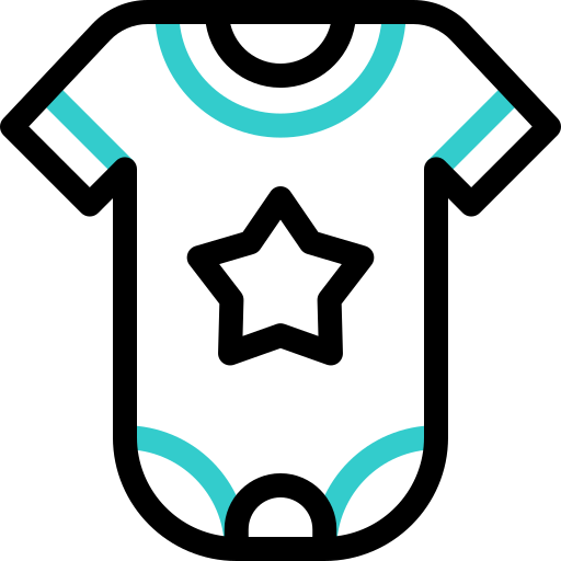 body de bebé icono gratis