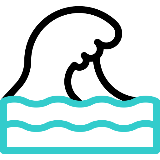 Wave free icon Wave free icon