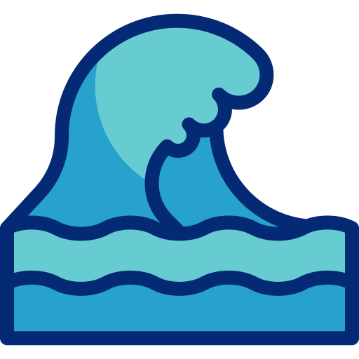 Wave free icon