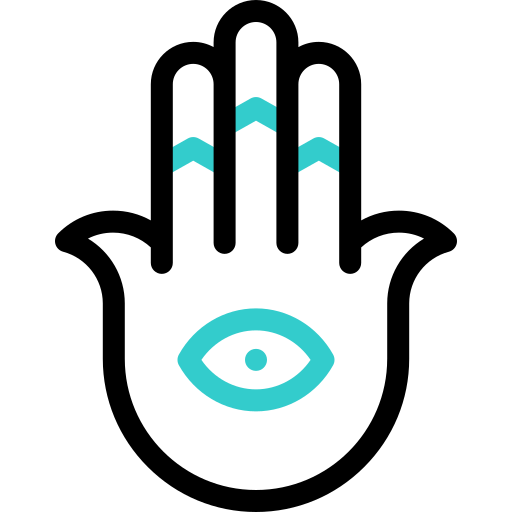 Hamsa hand free icon Hamsa hand free icon
