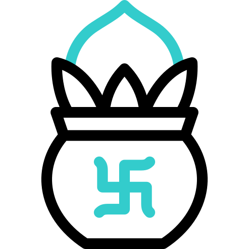 Kalash pot free icon
