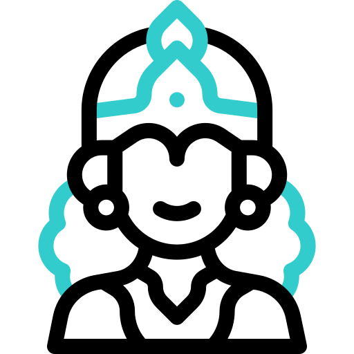 diosa hindú icono gratis