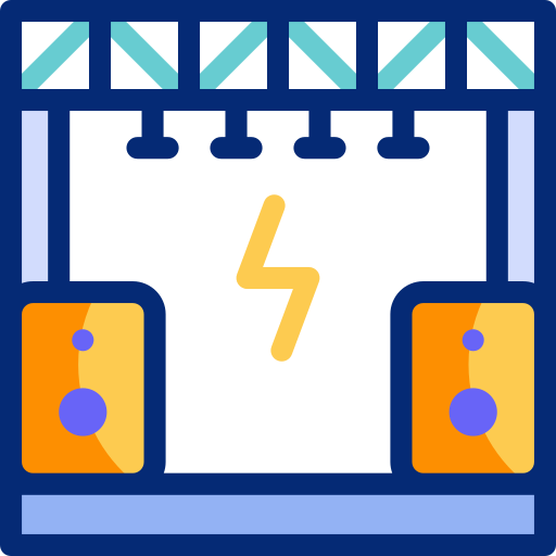Stage free icon Stage free icon