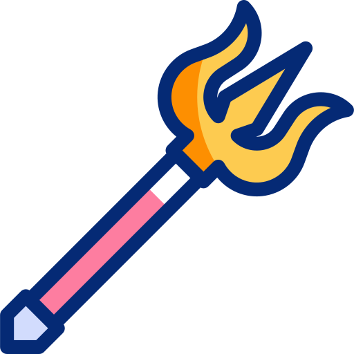 Trident free icon Trident free icon