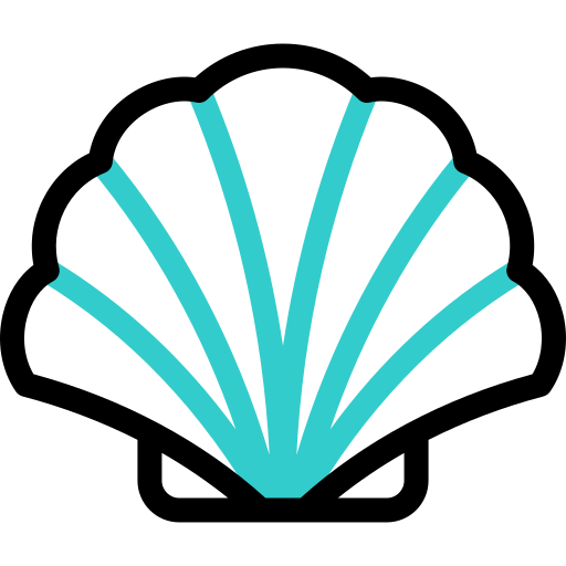 Scallop free icon
