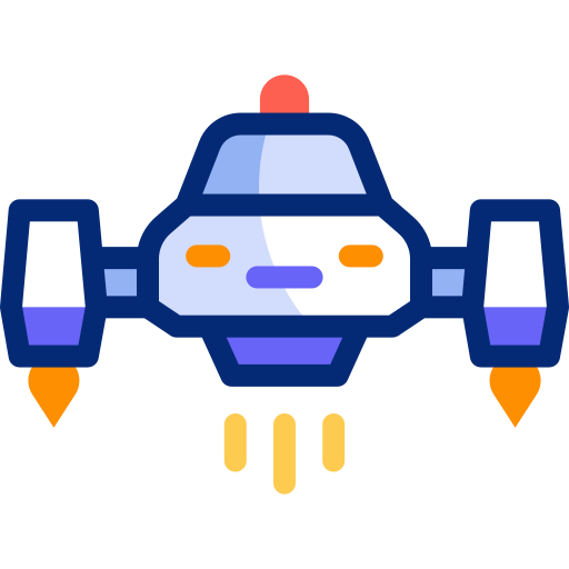 Flying car free icon Flying car free icon