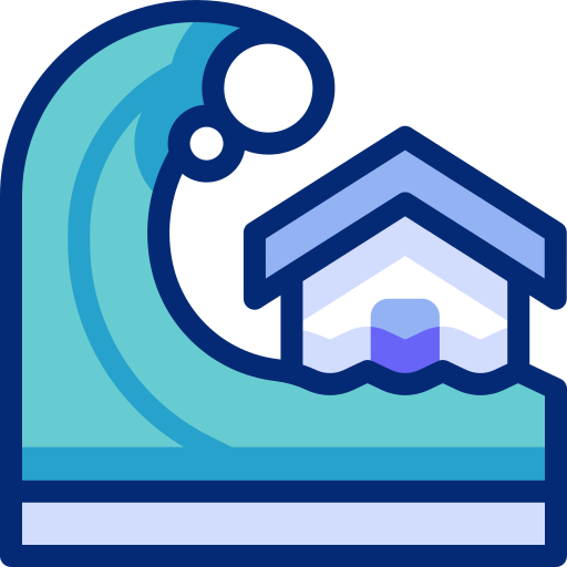 tsunami icono gratis