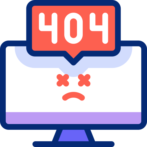 404 error free icon