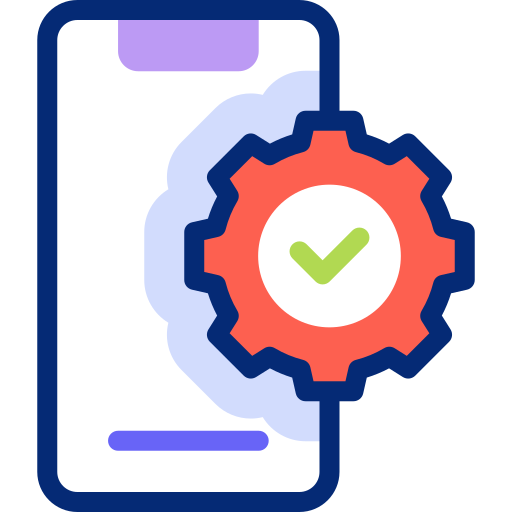 Mobile app settings free icon