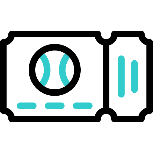 entrada de tenis icono gratis