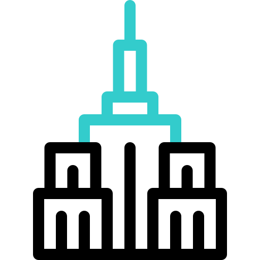 edificio empire state icono gratis