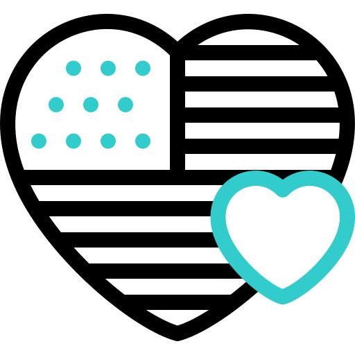 bandera estadounidense icono gratis