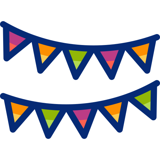 guirnalda icono gratis