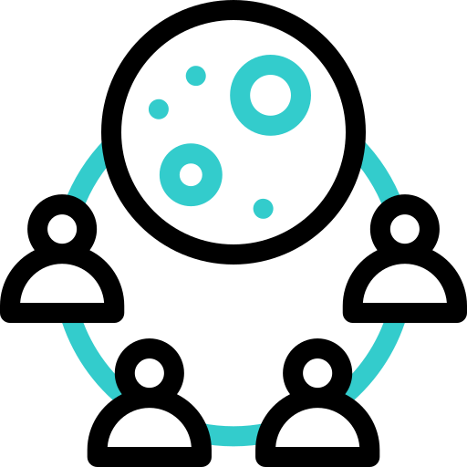 comunidade da lua grátis ícone