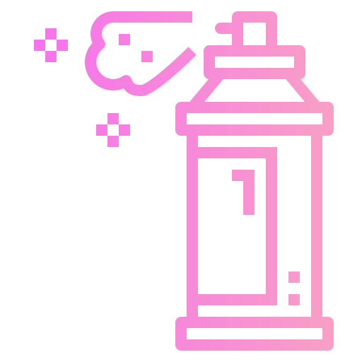 Spray free icon