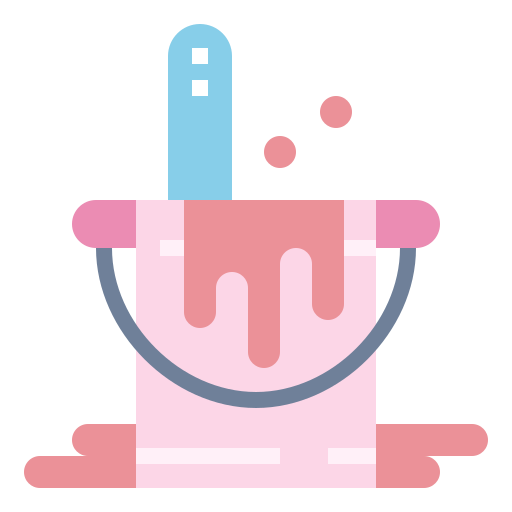 Paint bucket free icon Paint bucket free icon