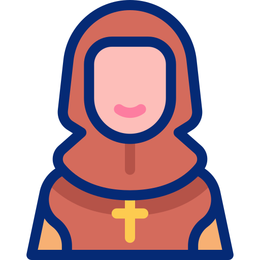Nun free icon