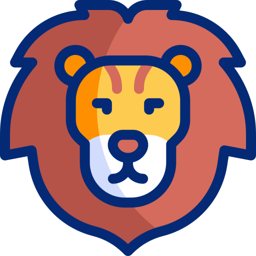 Lion head free icon