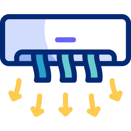 aire acondicionado icono gratis