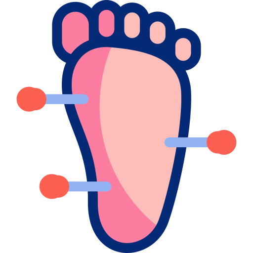 acupuntura podal icono gratis