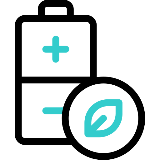 batería ecológica icono gratis