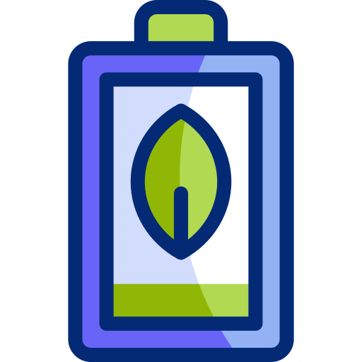 batería ecológica icono gratis