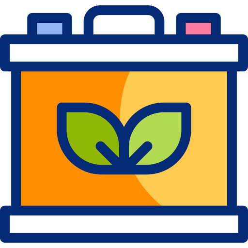 batería ecológica icono gratis