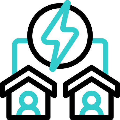 energía eléctrica icono gratis