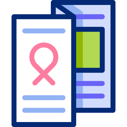 folleto icono gratis